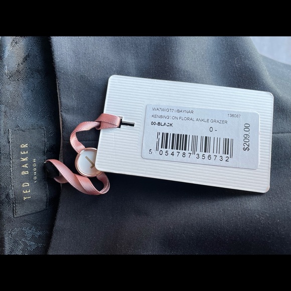 NWT Ted Baker London Kensington Floral Ankle Pants - Picture 10 of 12